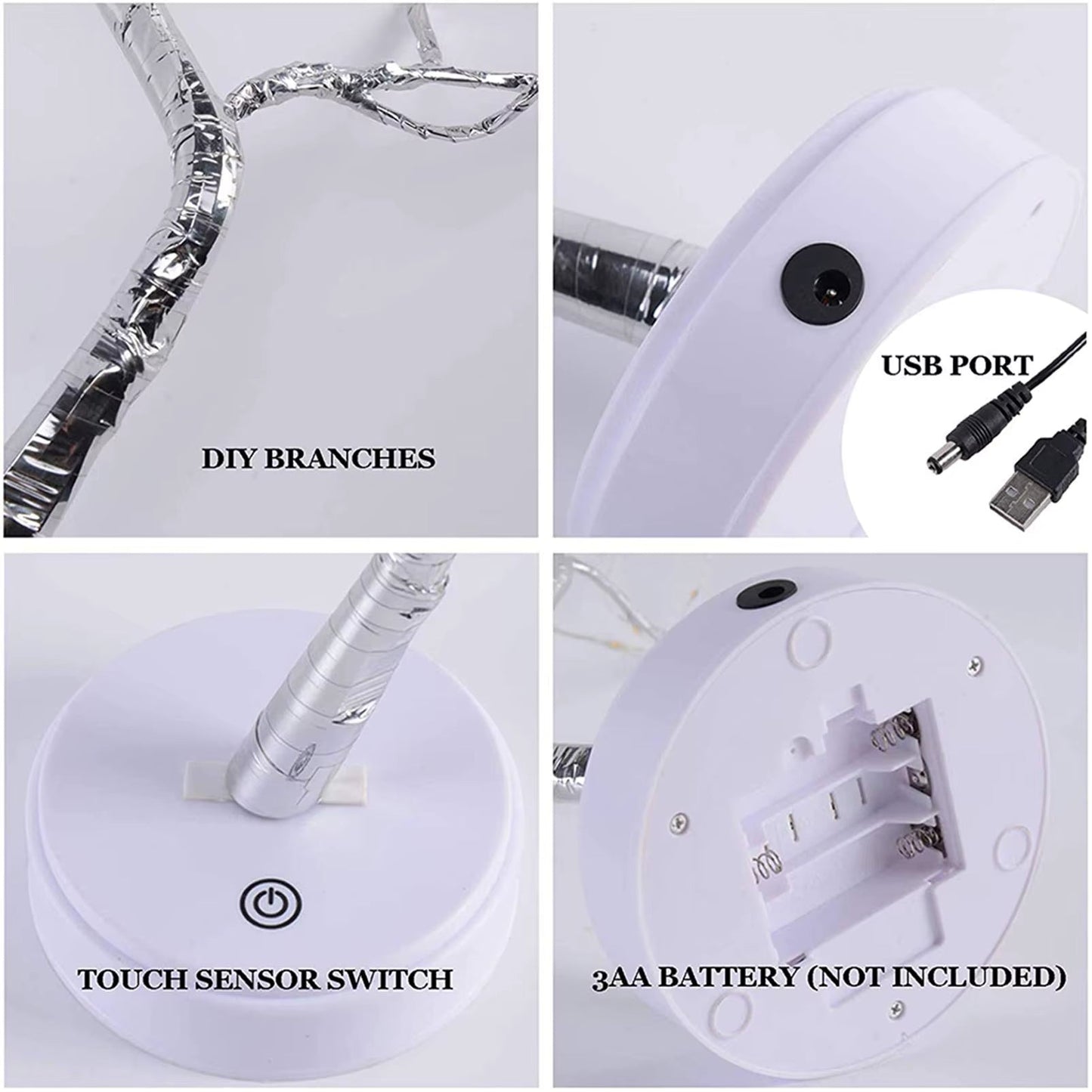 Fairy Sparkly Tree Table Lamp - Honest HomeFairy Sparkly Tree Table LampHonest Home