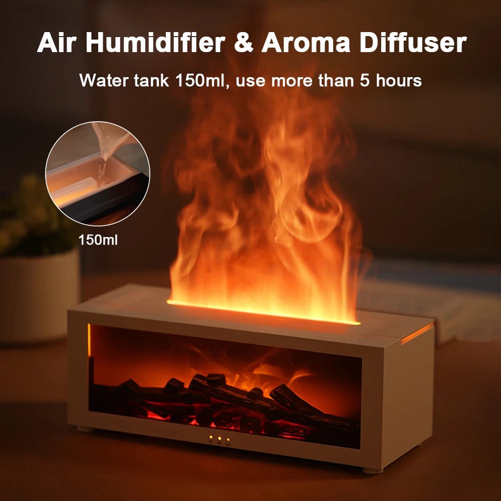 Aroma Humidifier Flame Essential Oil Diffuser - Honest HomeAroma Humidifier Flame Essential Oil DiffuserHonest Home