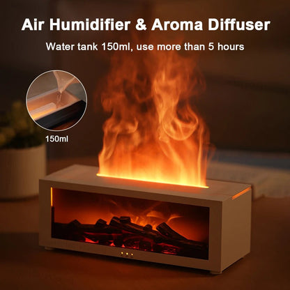Aroma Humidifier Flame Essential Oil Diffuser - Honest HomeAroma Humidifier Flame Essential Oil DiffuserHonest Home