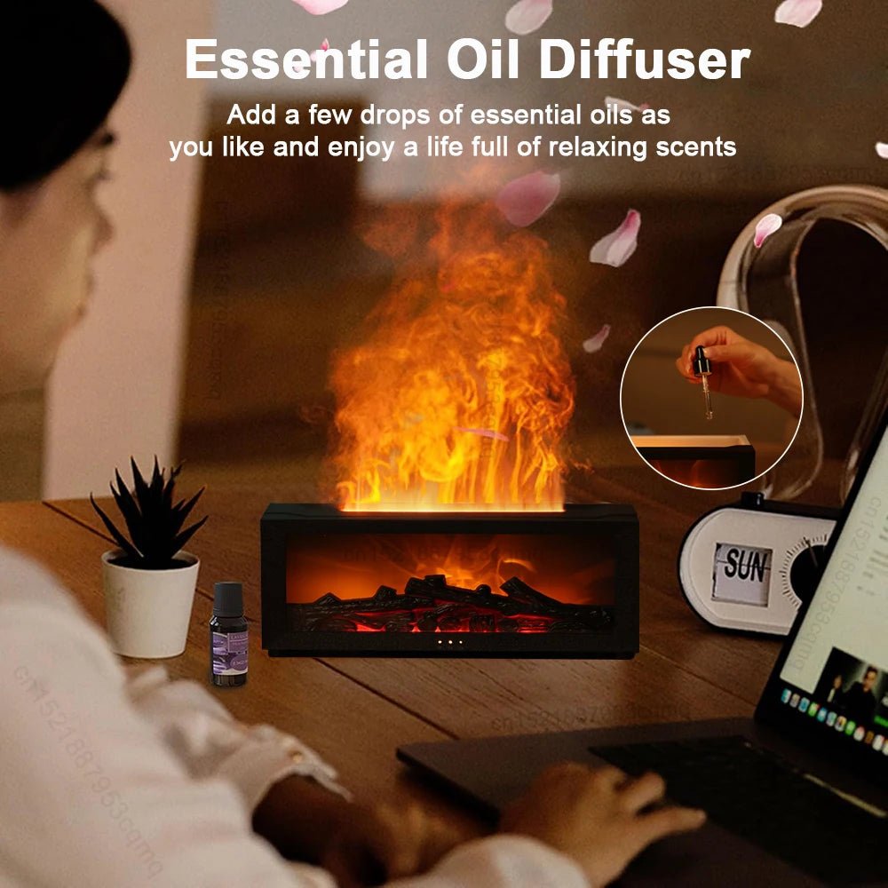 Aroma Humidifier Flame Essential Oil Diffuser - Honest HomeAroma Humidifier Flame Essential Oil DiffuserHonest Home