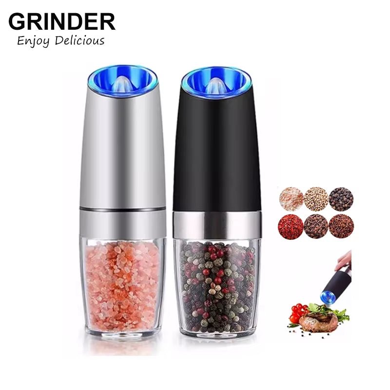 Electric Automatic Mill Spice Salt and Pepper Grinder - Honest HomeElectric Automatic Mill Spice Salt and Pepper GrinderHonest Home