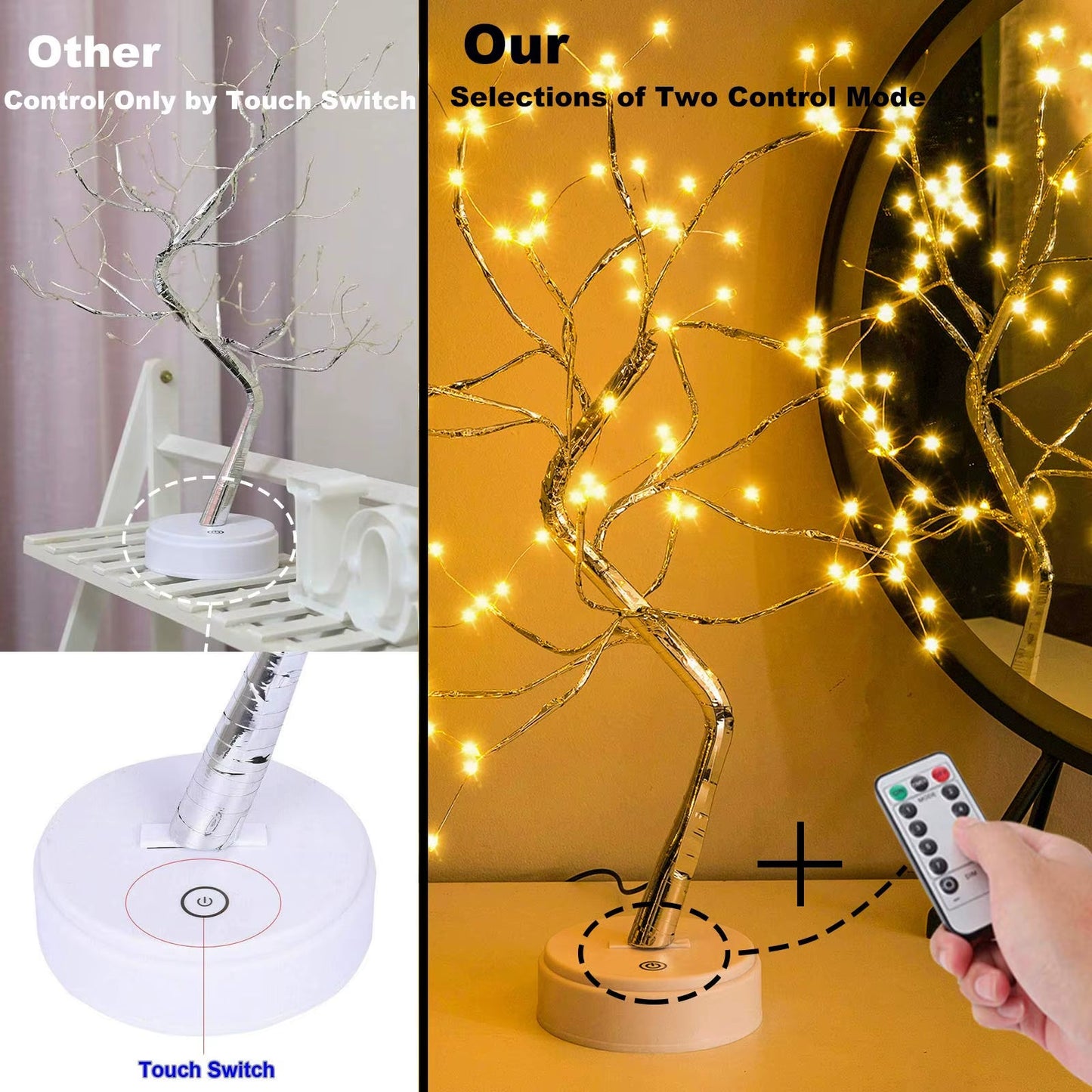 Fairy Sparkly Tree Table Lamp - Honest HomeFairy Sparkly Tree Table LampHonest Home