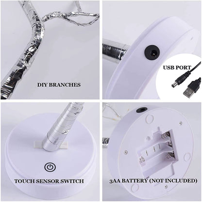 Fairy Sparkly Tree Table Lamp - Honest HomeFairy Sparkly Tree Table LampHonest Home