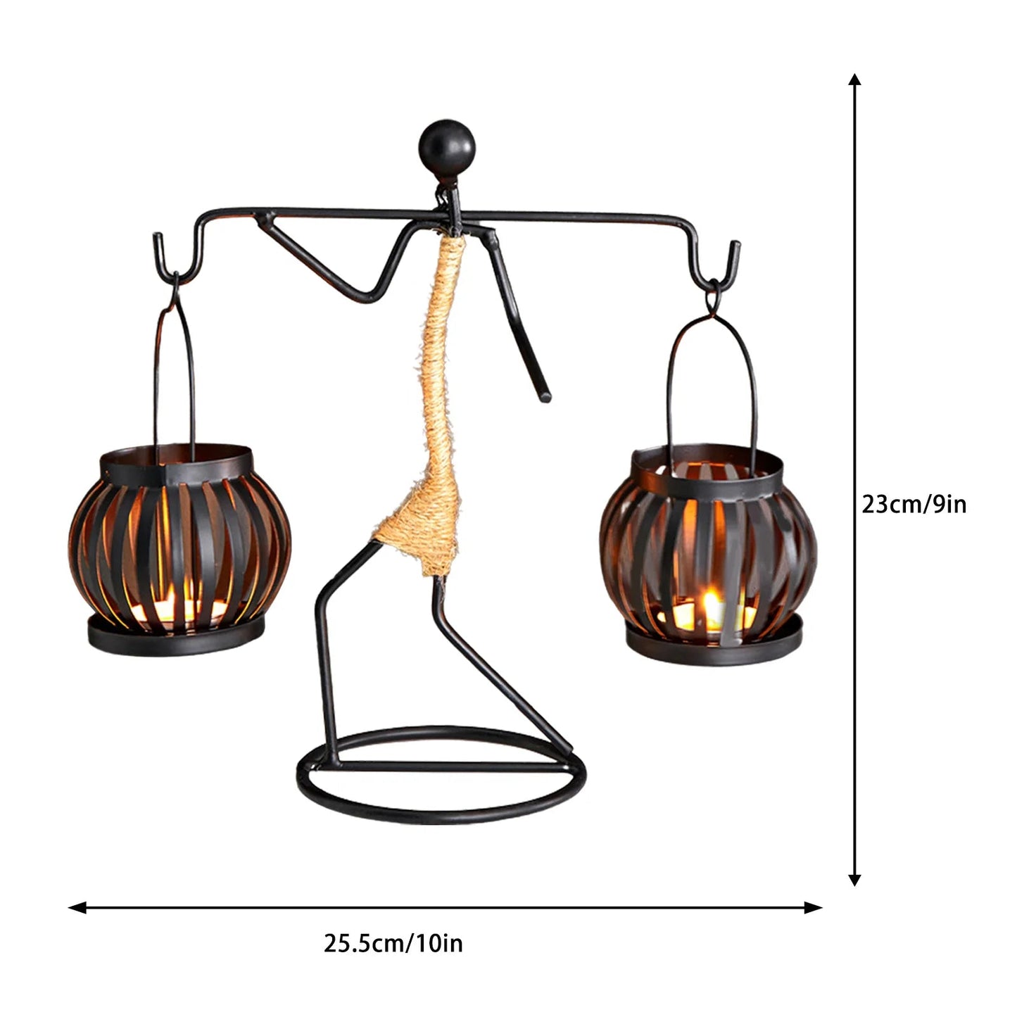 Metal Candle Holder - Honest HomeMetal Candle HolderHonest Home