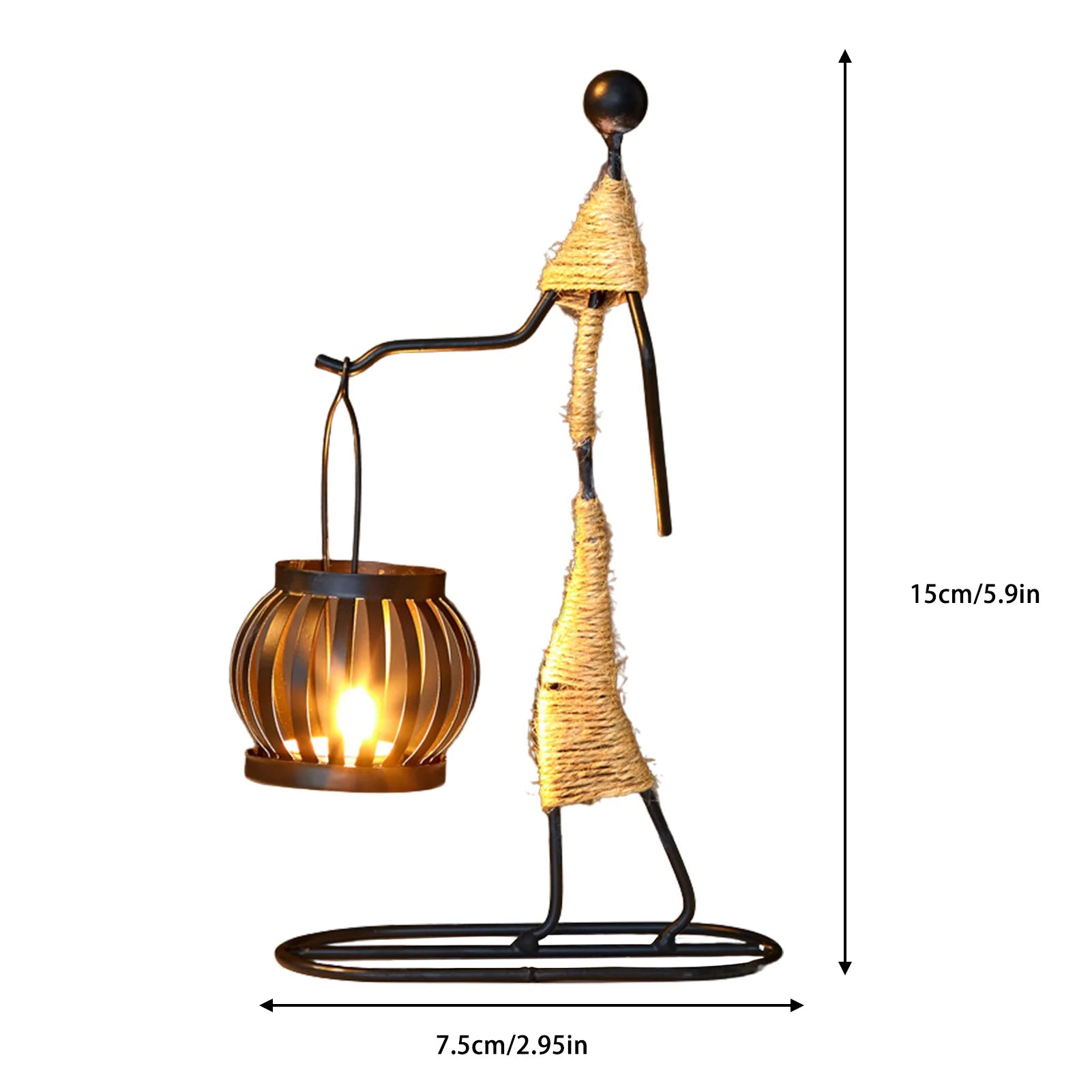 Metal Candle Holder - Honest HomeMetal Candle HolderHonest Home