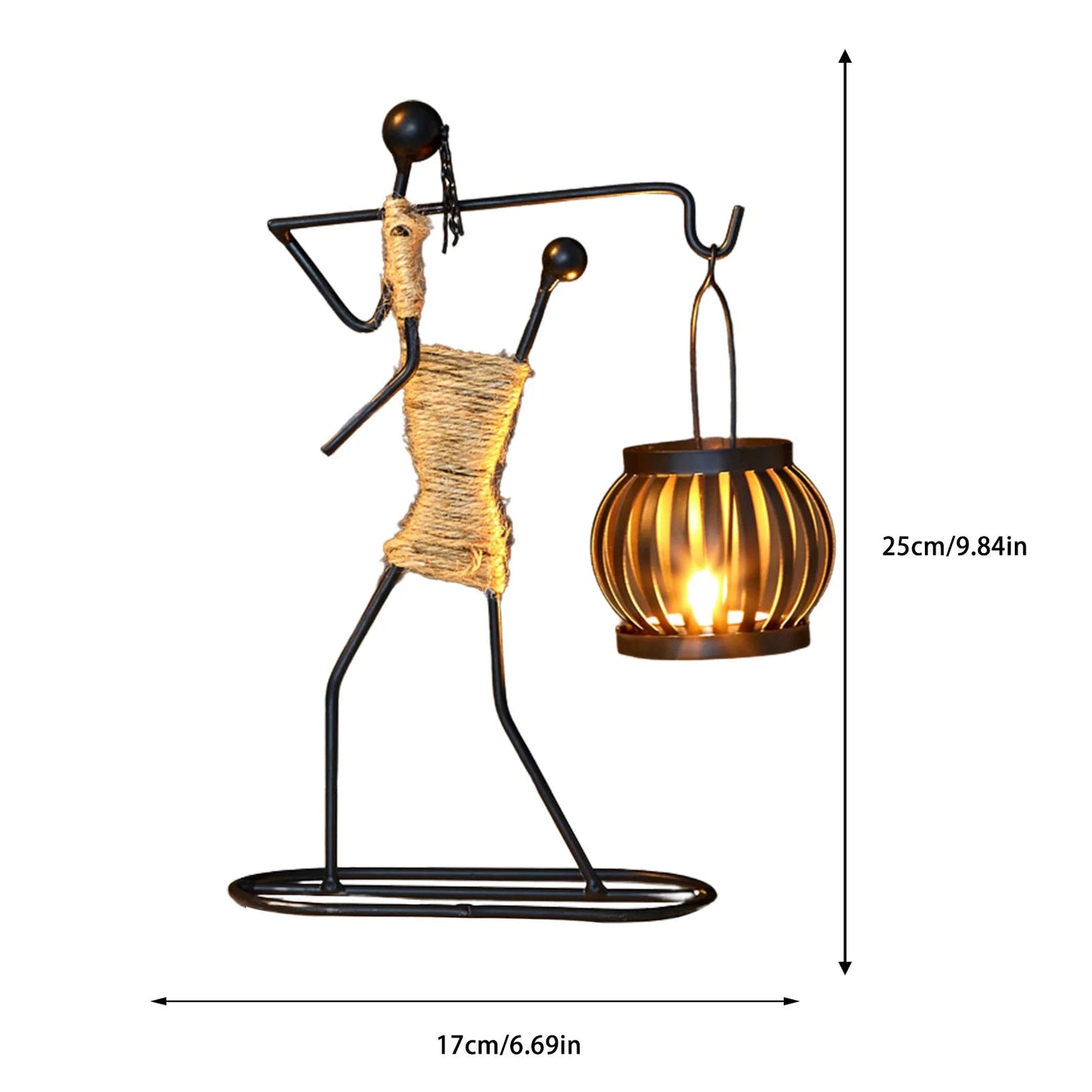 Metal Candle Holder - Honest HomeMetal Candle HolderHonest Home