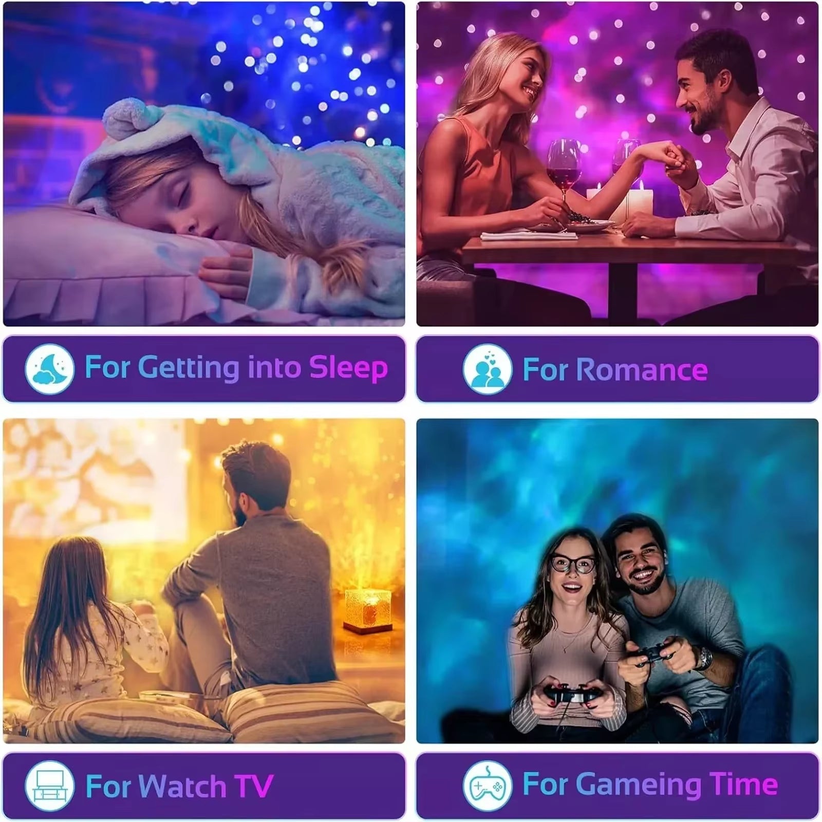 Night Light Water Ripple Aurora Projector Night Light - Honest HomeNight Light Water Ripple Aurora Projector Night LightHonest Home