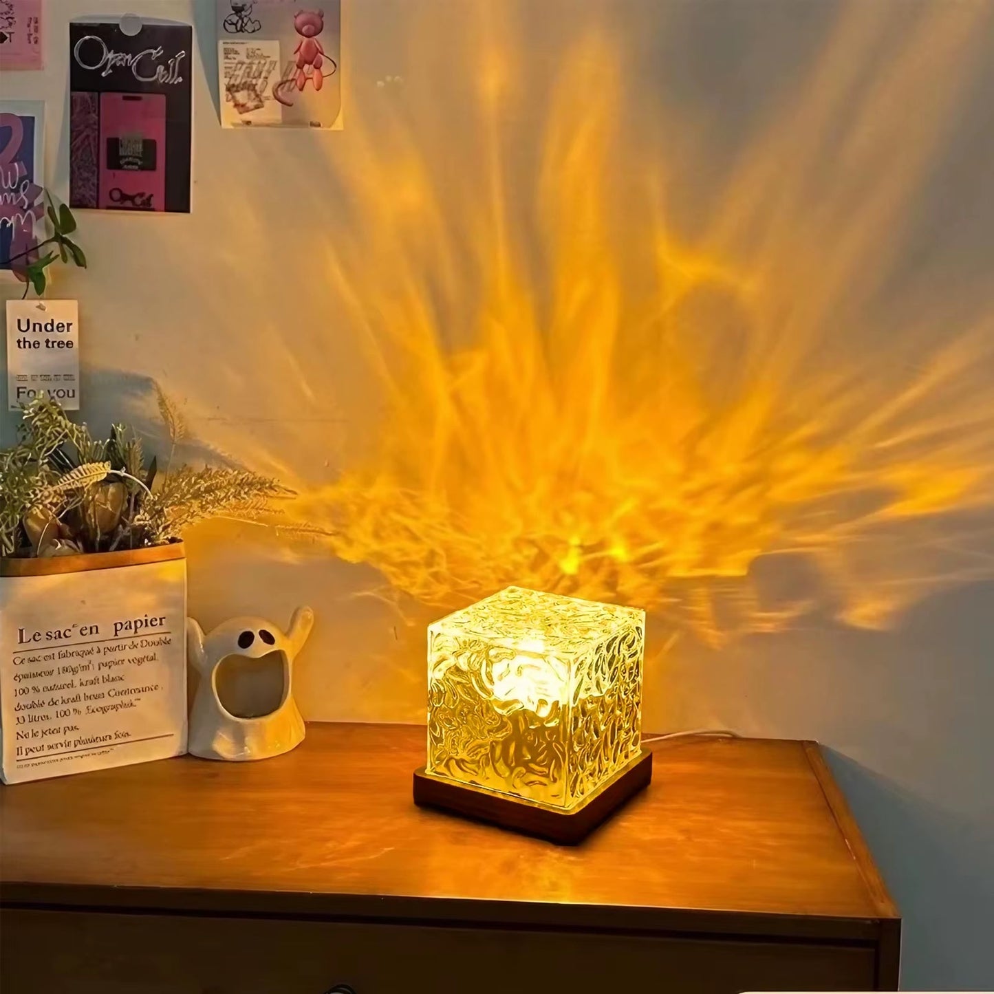 Night Light Water Ripple Aurora Projector Night Light - Honest HomeNight Light Water Ripple Aurora Projector Night LightHonest Home